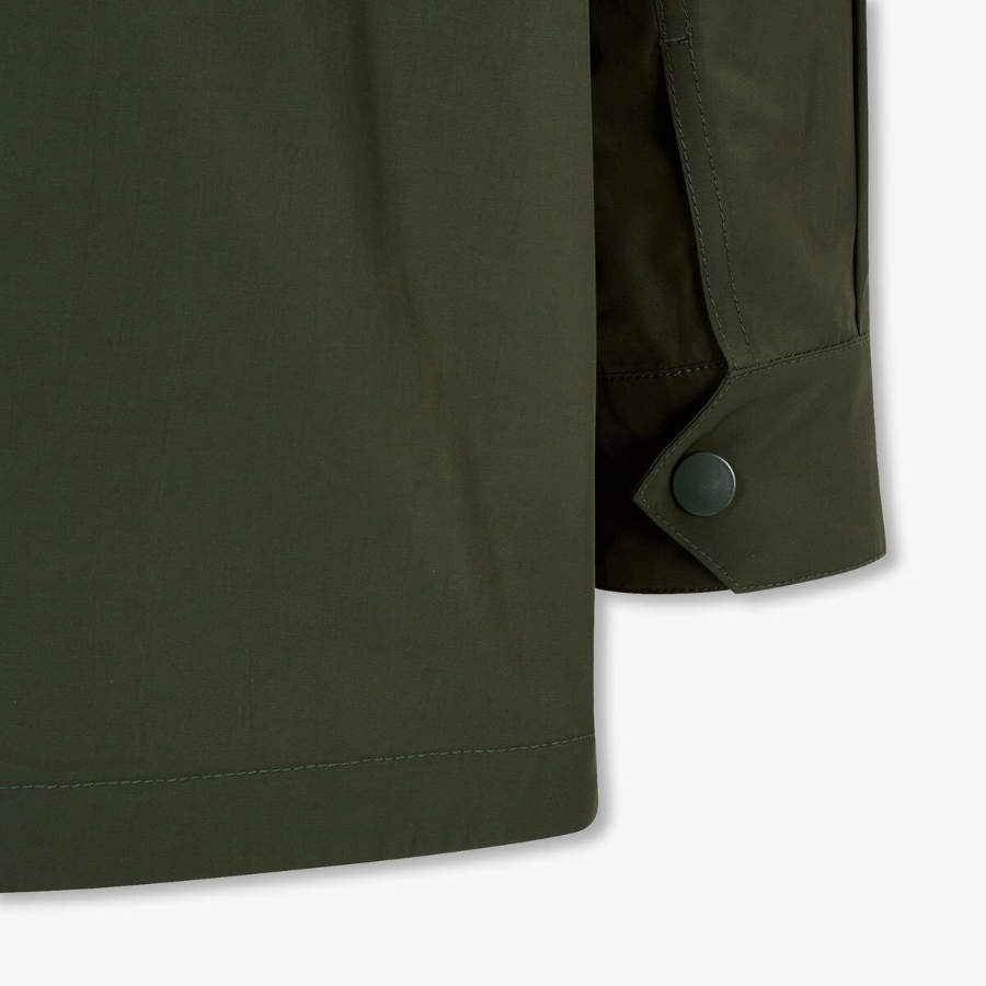 JAJU Pocket Half Jumper – Khaki