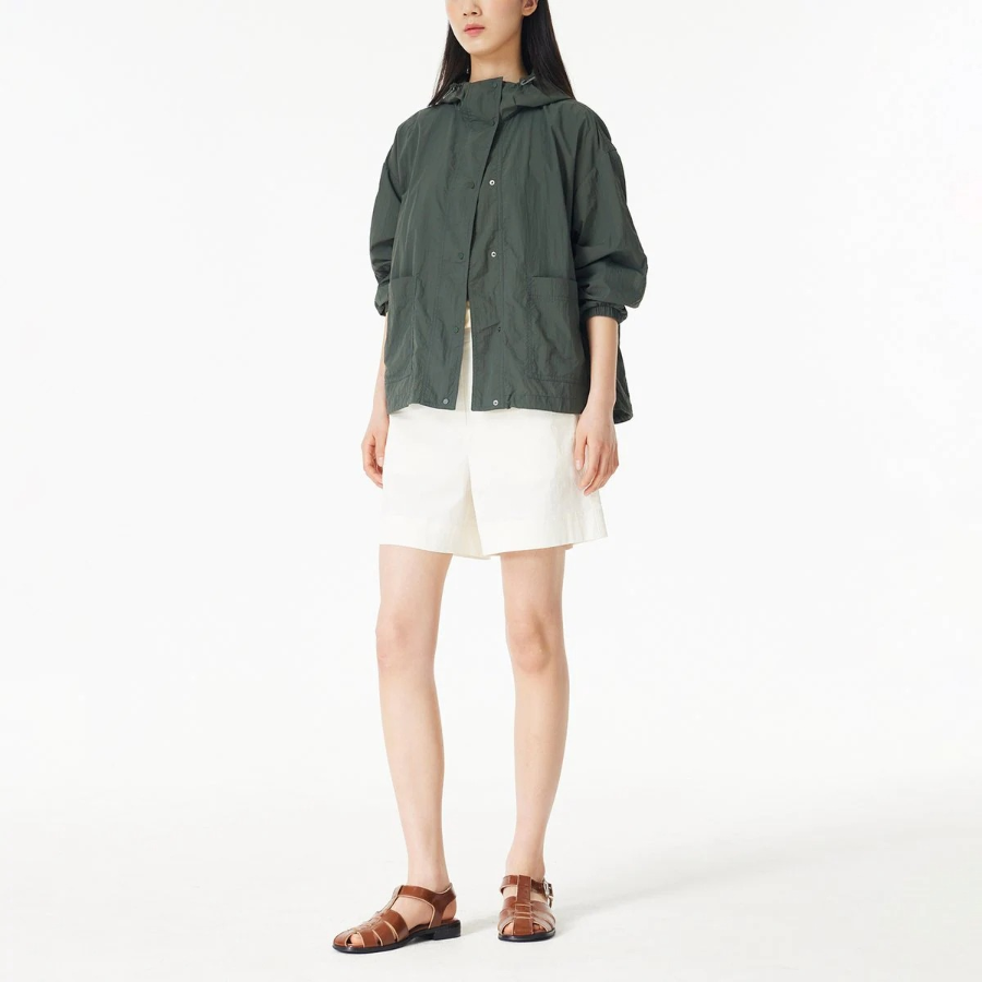 JAJU Light Short Jumper – Khaki