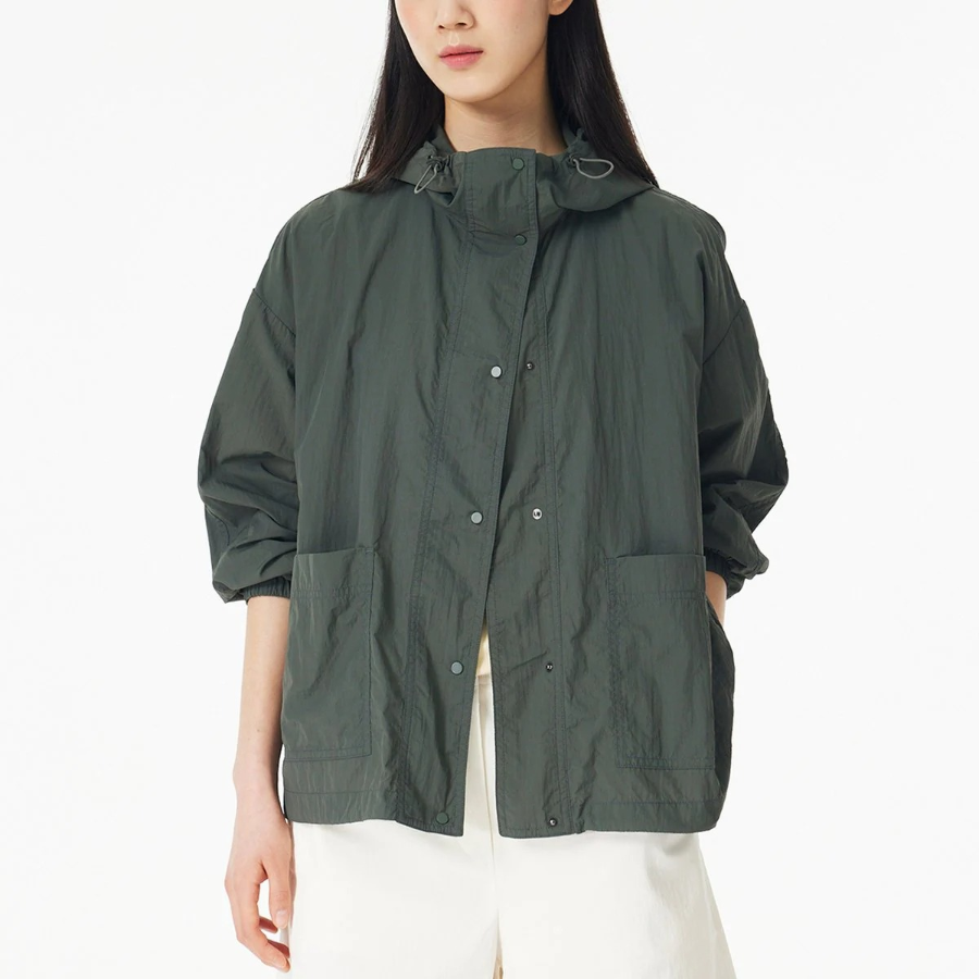 JAJU Light Short Jumper – Khaki