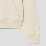 ami (Unisex) WS Patch Hoodie – Ecru