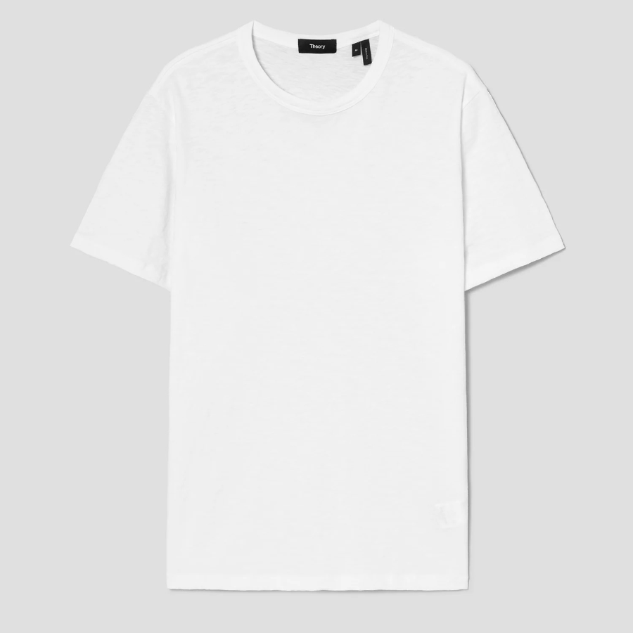 Theory Men Cosmos Essential Tee - White