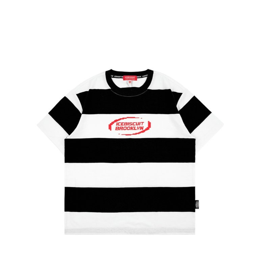 ICEBISCUIT Junior Pixel Point Stripe T-Shirt_IB42TR526