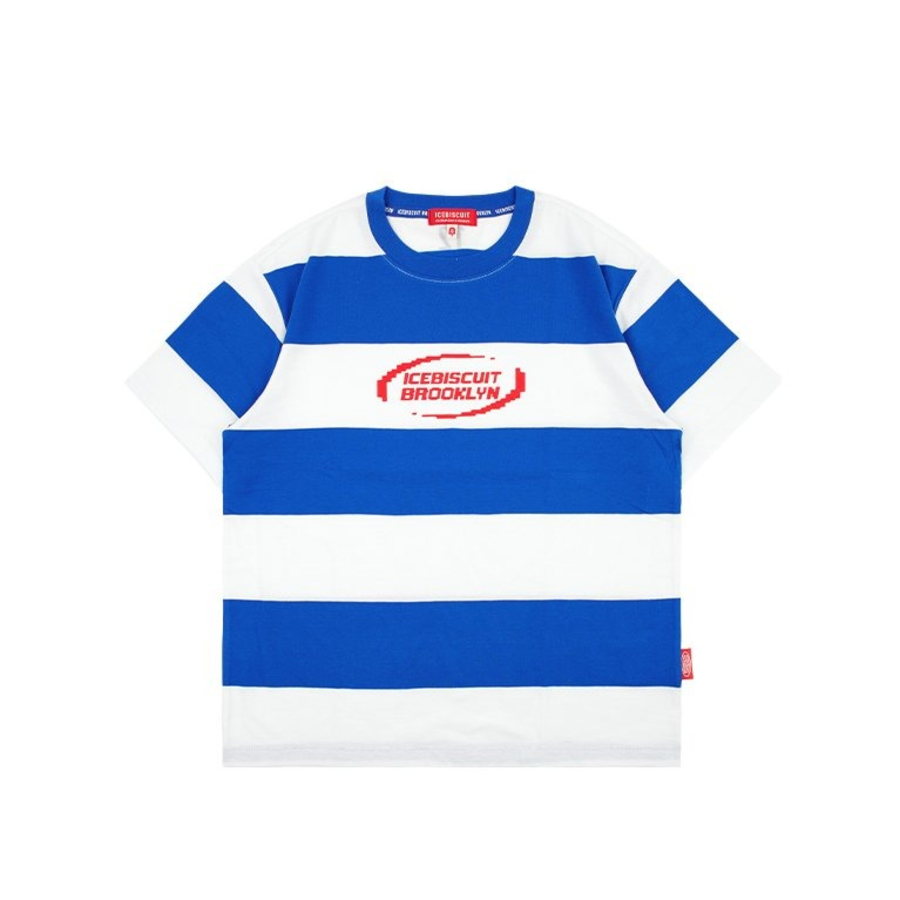 ICEBISCUIT Junior Pixel Point Stripe T-Shirt_IB42TR526