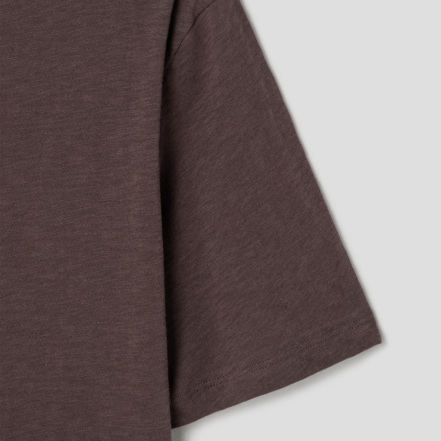 Theory Men Cosmos Essential Tee - Dark Mocha