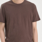 Theory Men Cosmos Essential Tee - Dark Mocha