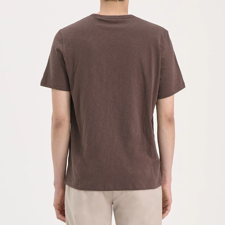 Theory Men Cosmos Essential Tee - Dark Mocha