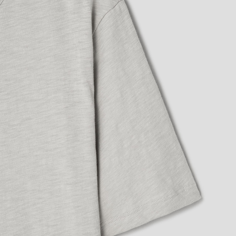 Theory Men Cosmos Essential Tee - Light Greenstone