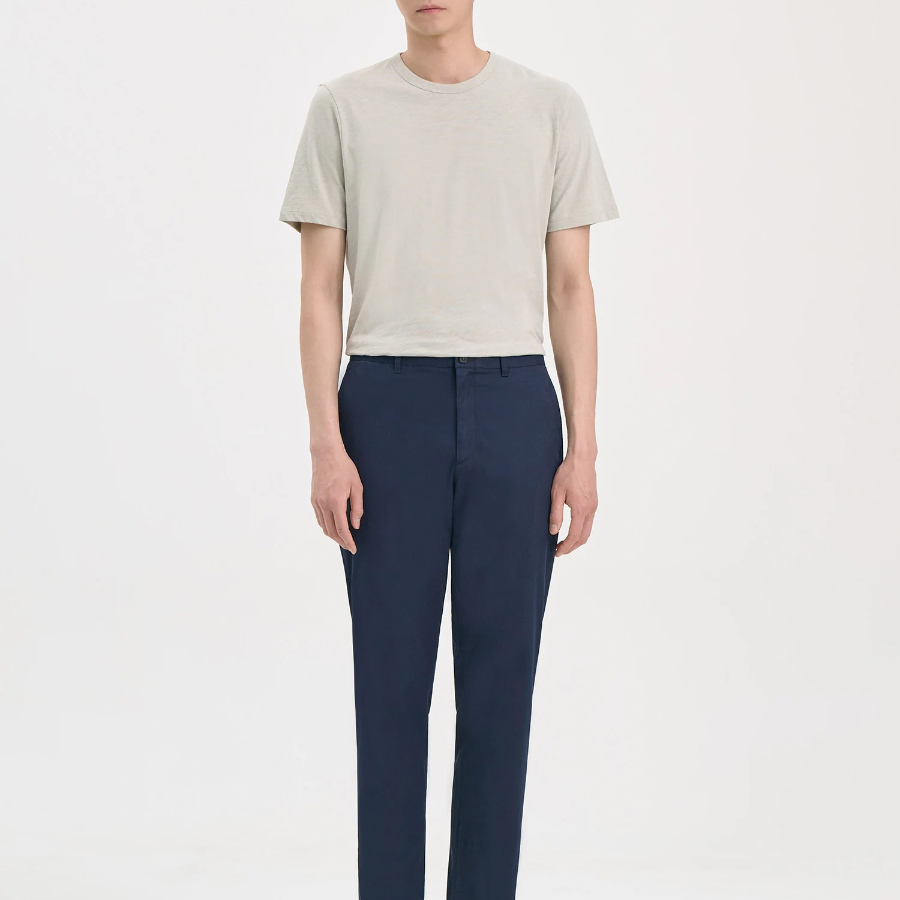 Theory Men Cosmos Essential Tee - Light Greenstone