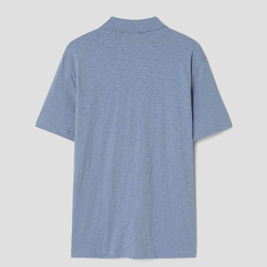 Theory Men Cosmos Bron Polo Tee - Rainstorm