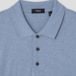 Theory Men Cosmos Bron Polo Tee - Rainstorm