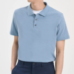 Theory Men Cosmos Bron Polo Tee - Rainstorm