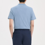 Theory Men Cosmos Bron Polo Tee - Rainstorm