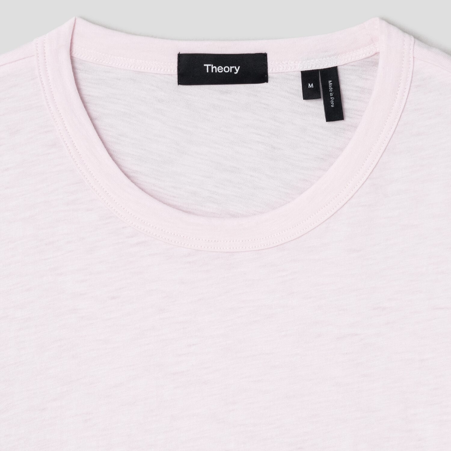 Theory Men Cosmos Essential Tee - Dogwood