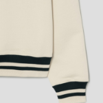 ami (Unisex) Ws Patch Knit Jumper – Off-White