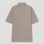 Theory Men Clinton Knit Relaxed Polo Tee - Earl Grey