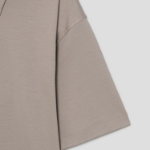 Theory Men Clinton Knit Relaxed Polo Tee - Earl Grey