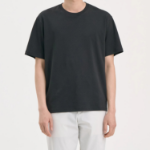 Theory Men Clinton Knit Relaxed Tee - Dark Charcoal