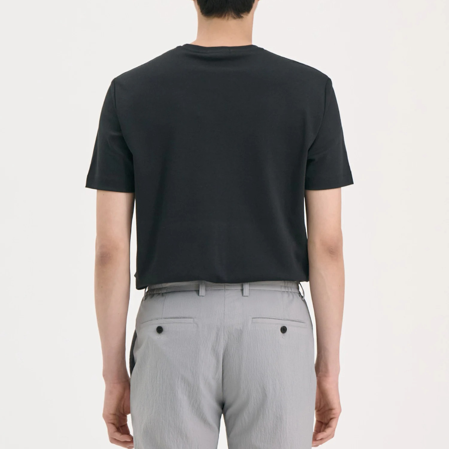 Theory Men Clinton Knit Dorian Tee - Black