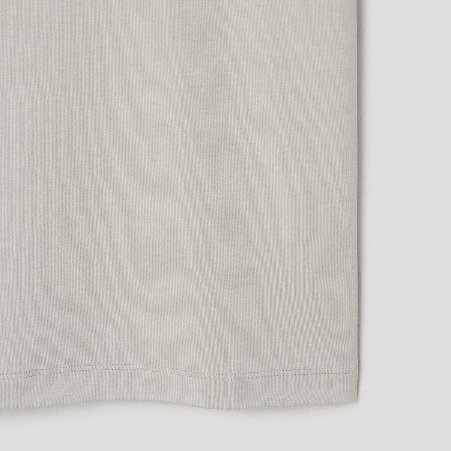 Theory Men Clinton Knit Dorian Tee - Light Greenstone