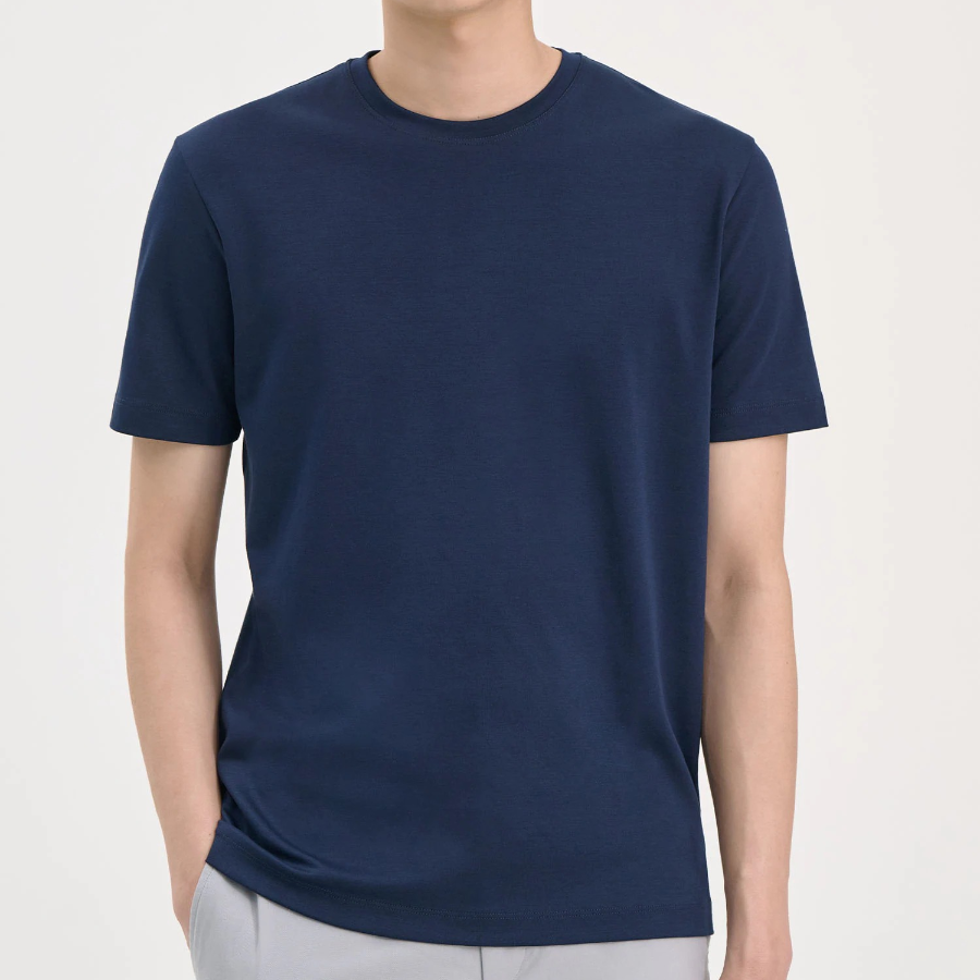 Theory Men Clinton Knit Dorian Tee - Baltic