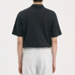 Theory Men Clinton Knit Relaxed Polo Tee - Black