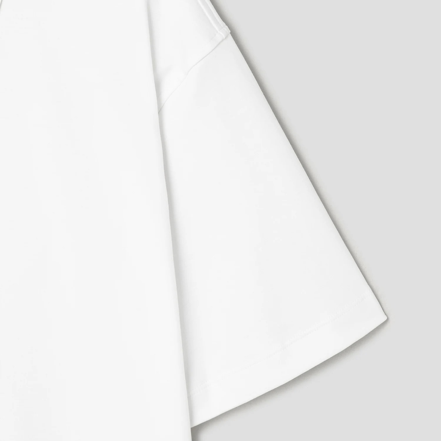 Theory Men Clinton Knit Relaxed Polo Tee - White