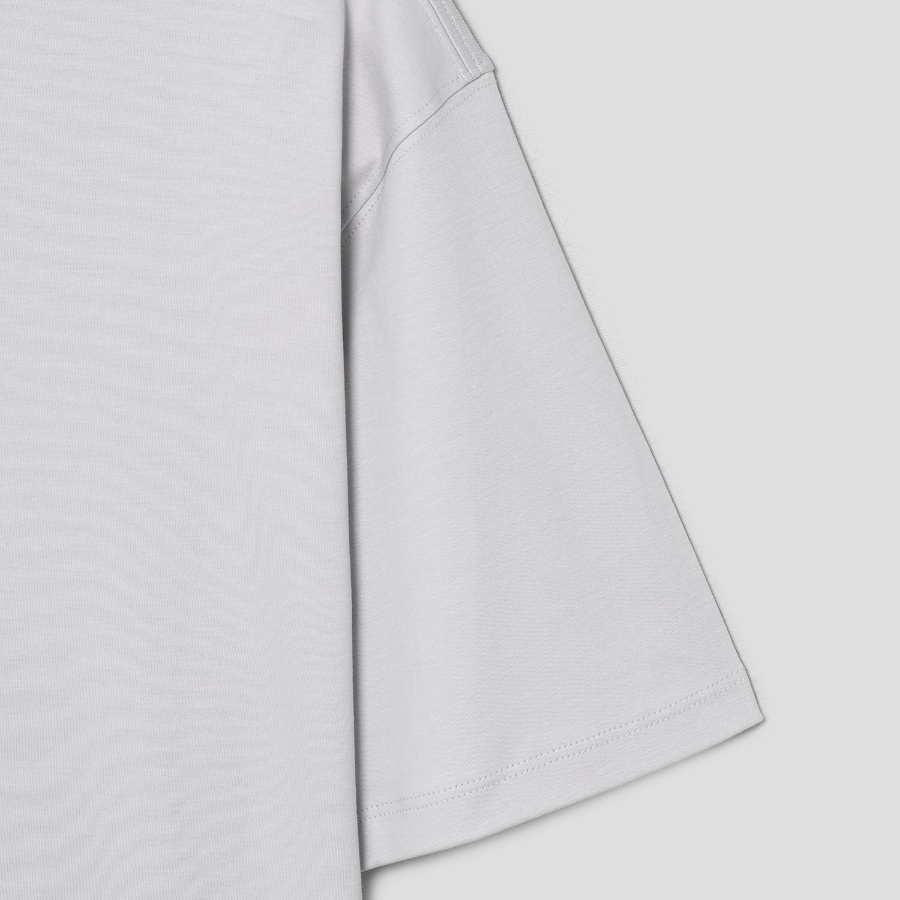 Theory Men Clinton Knit Relaxed Tee - Fog