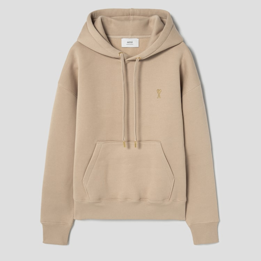 ami (Unisex) Gold Adc Hoodie – Sand