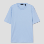 Theory Men Clinton Knit Relaxed Tee - Clear Sky