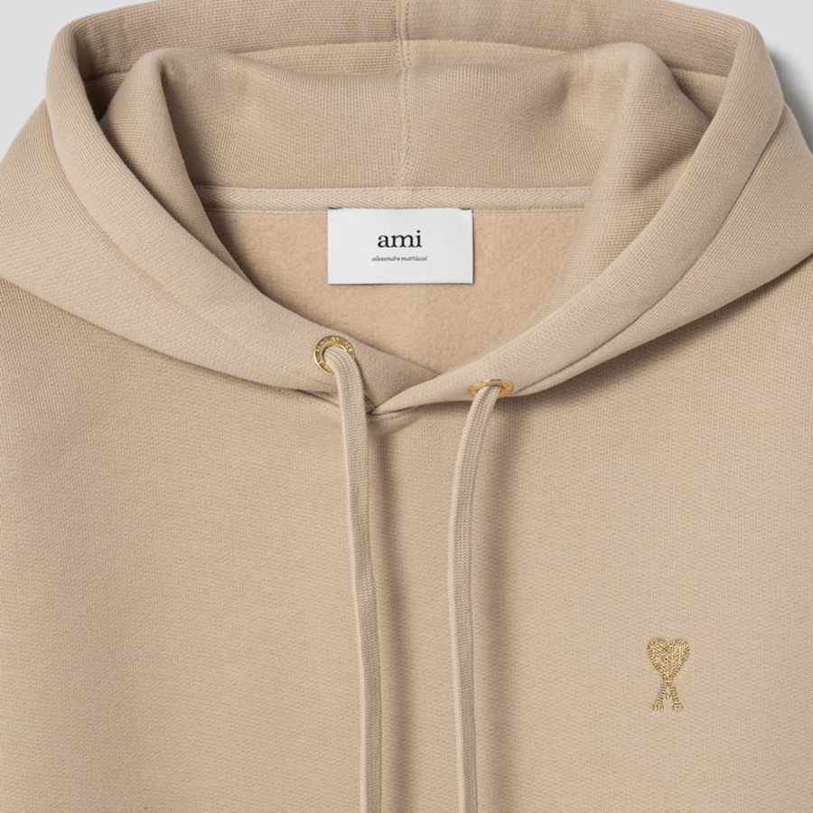 ami (Unisex) Gold Adc Hoodie – Sand