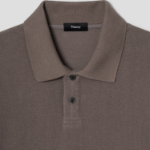 Theory Men Surf Terry Kyrie Polo Tee - Walnut
