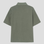 Theory Men Surf Terry Kyrie Polo Tee - Dark Greenstone