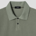 Theory Men Surf Terry Kyrie Polo Tee - Dark Greenstone