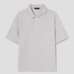 Theory Men Surf Terry Kyrie Polo Tee - Fog