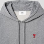 ami (Unisex) Small Adc Hoodie – Heather Grey