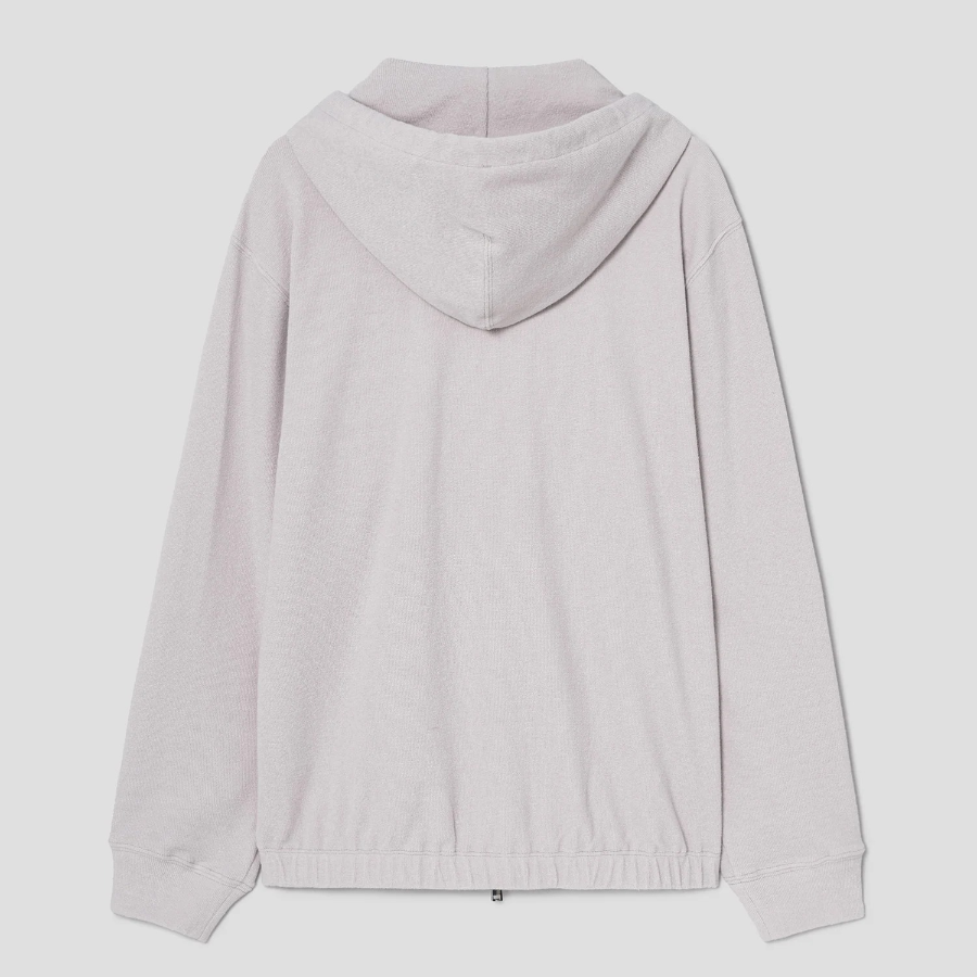 Theory Men Surf Terry Allons Hoodie - Fog