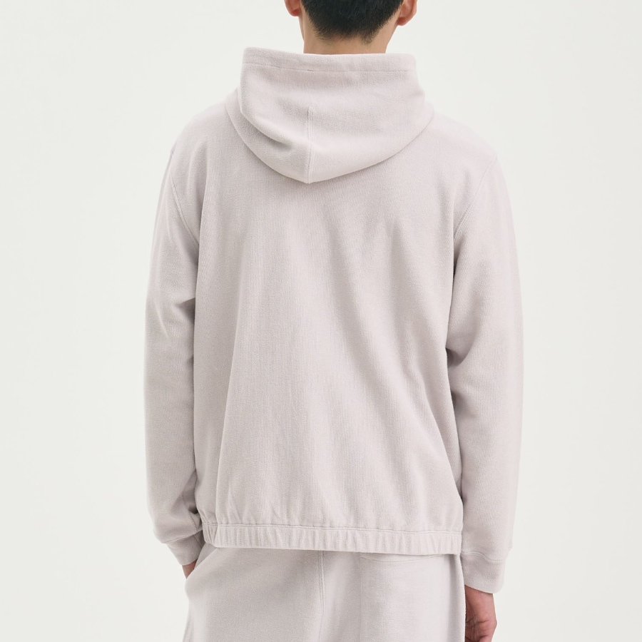Theory Men Surf Terry Allons Hoodie - Fog