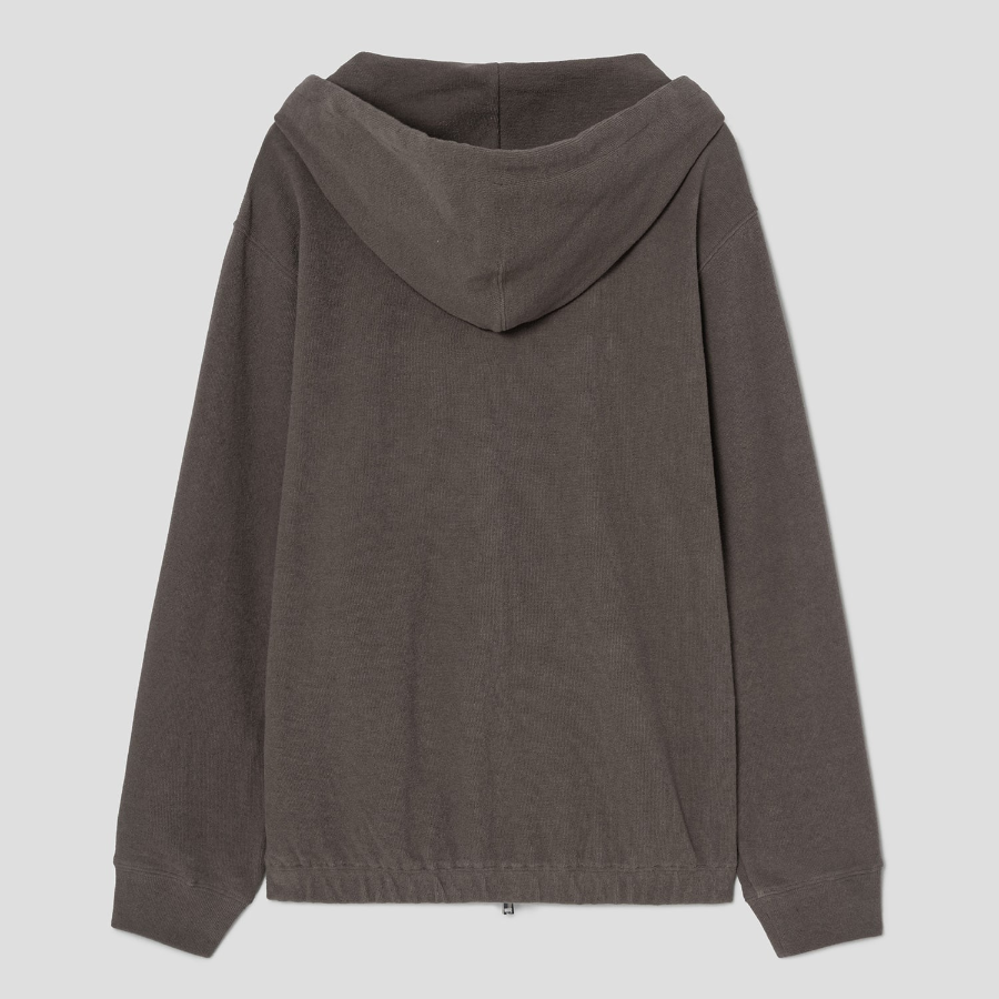 Theory Men Surf Terry Allons Hoodie - Walnut