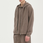 Theory Men Surf Terry Allons Hoodie - Walnut