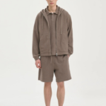 Theory Men Surf Terry Allons Hoodie - Walnut