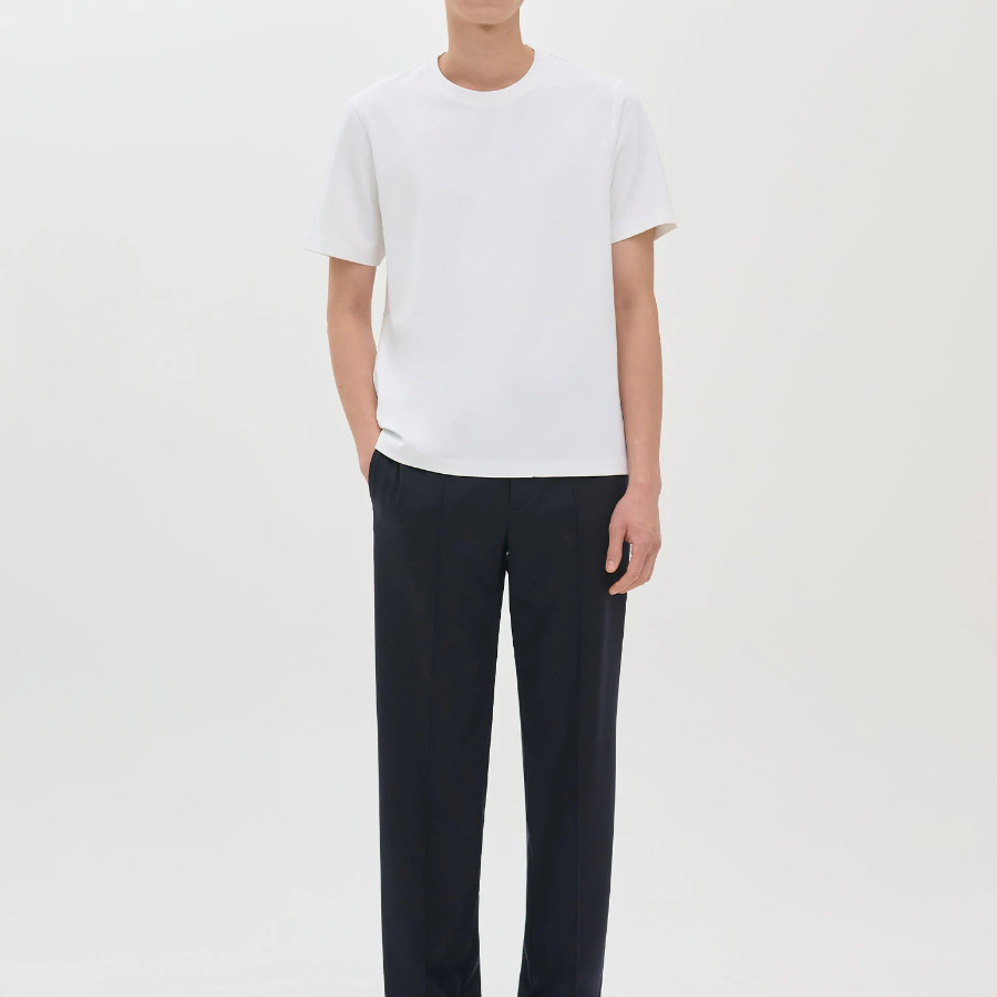 Theory Men Relay Jersey Ryder Tee - White