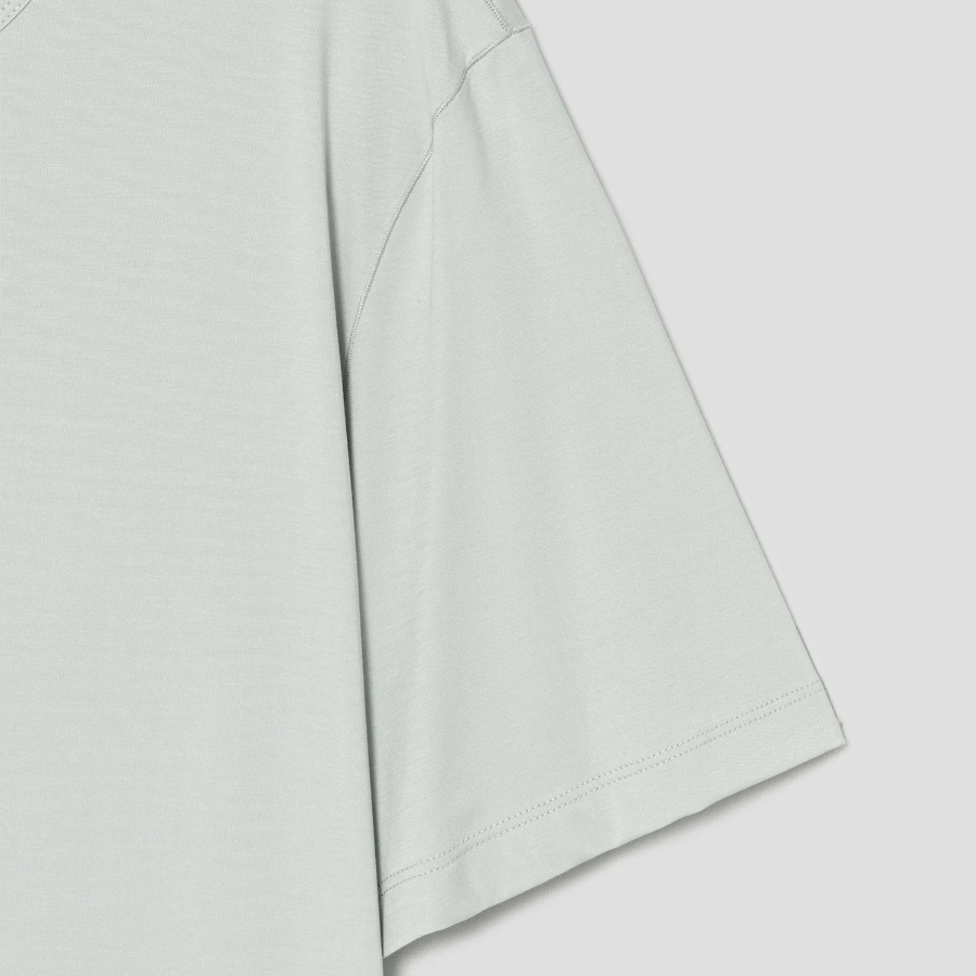 Theory Men Perform Jersey Perform Tee - Light Greenstone