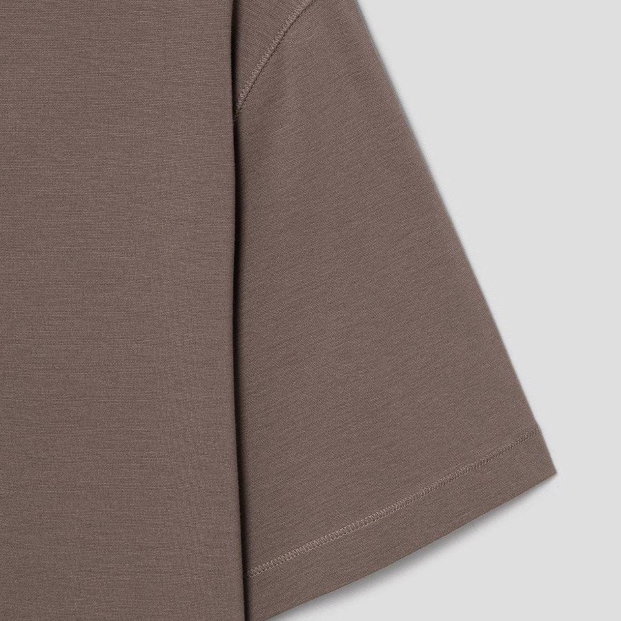 Theory Men Relay Jersey Ryder Tee - Walnut