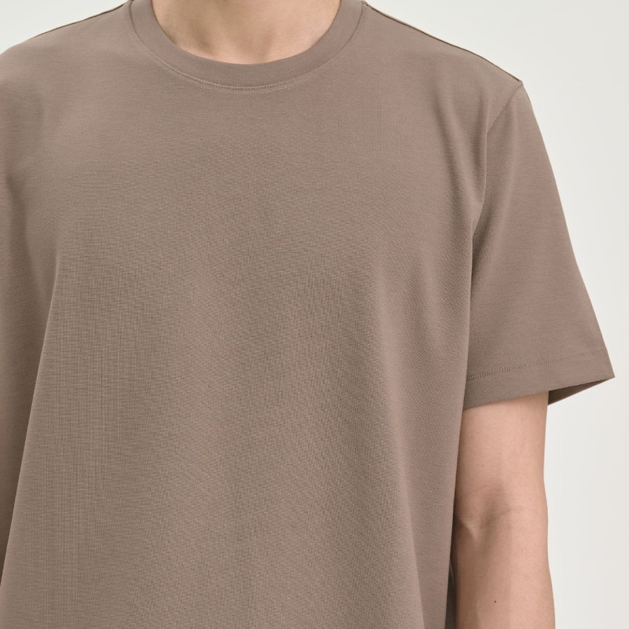 Theory Men Relay Jersey Ryder Tee - Walnut