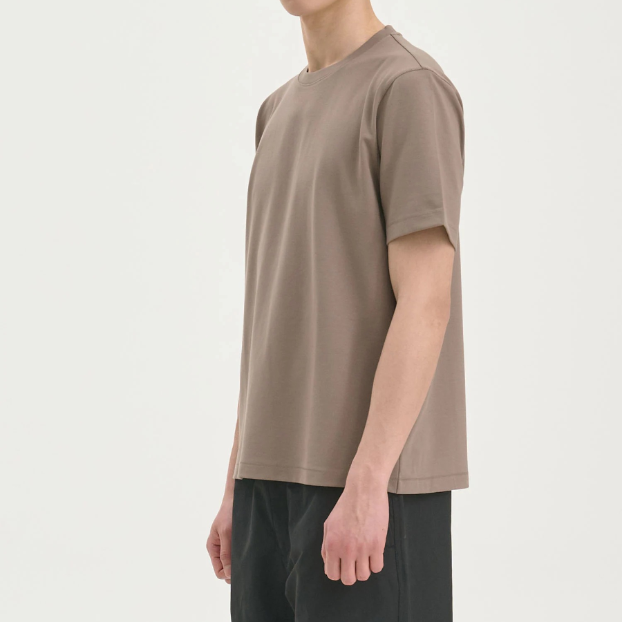 Theory Men Relay Jersey Ryder Tee - Walnut