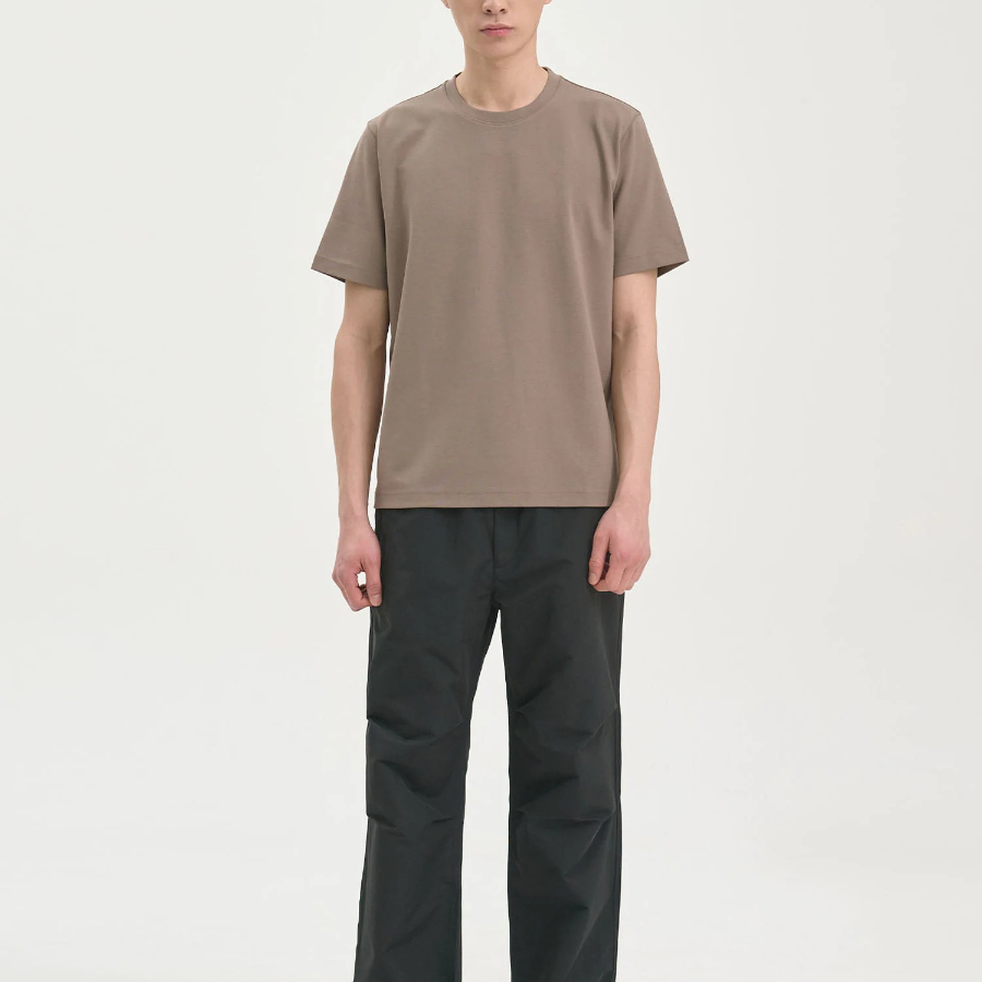 Theory Men Relay Jersey Ryder Tee - Walnut