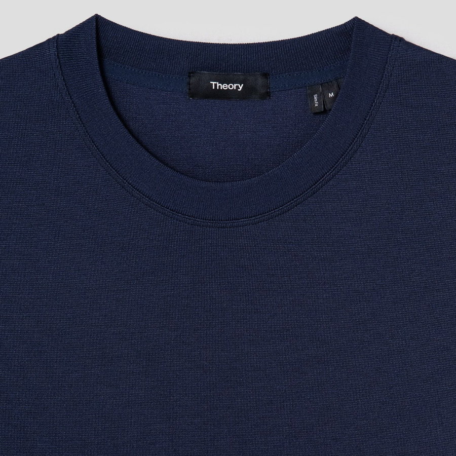Theory Men Anemone Milano Sarior Tee - Baltic