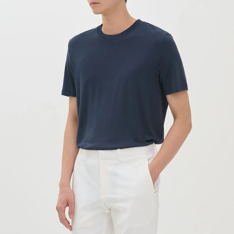 Theory Men Anemone Milano Sarior Tee - Baltic