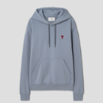 ami (Unisex) Small Adc Hoodie – Blue