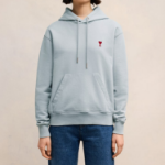 ami (Unisex) Small Adc Hoodie – Blue